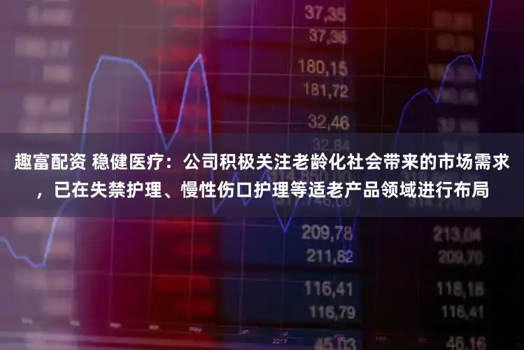 趣富配资 稳健医疗：公司积极关注老龄化社会带来的市场需求，已在失禁护理、慢性伤口护理等适老产品领域进行布局