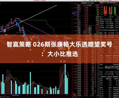 智赢策略 026期张康畅大乐透瞻望奖号：大小比推选