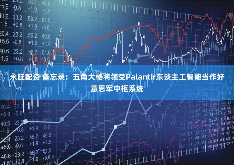 永旺配资 备忘录:五角大楼将领受Palantir东谈主工智能当作好意思军中枢系统