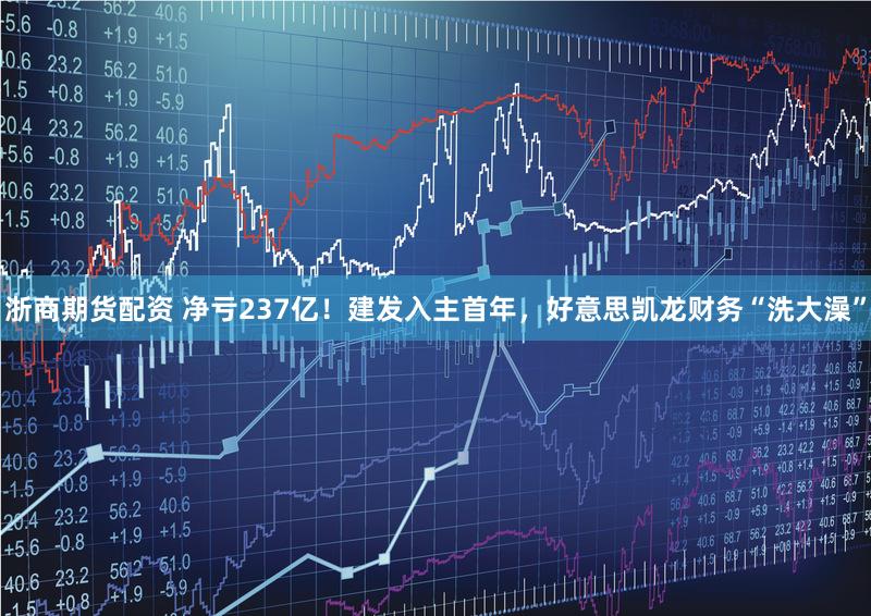 浙商期货配资 净亏237亿!建发入主首年,好意思凯龙财务“洗大澡”