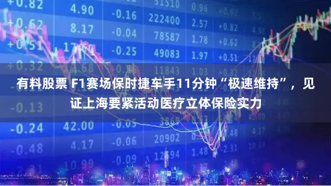 有料股票 F1赛场保时捷车手11分钟“极速维持”,见证上海要紧活动医疗立体保险实力